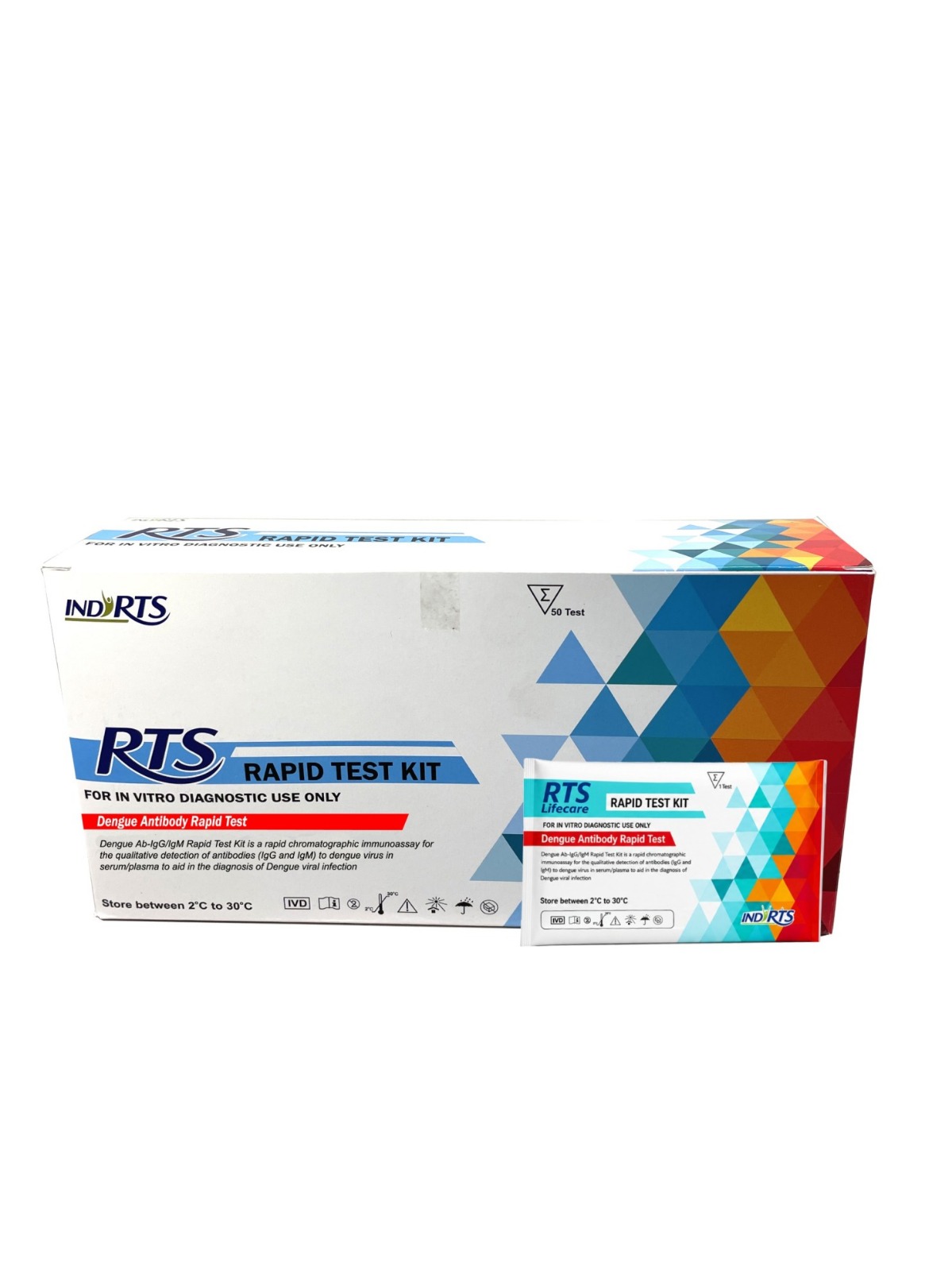 RTS Lifecare Dengue Antibody Rapid Test